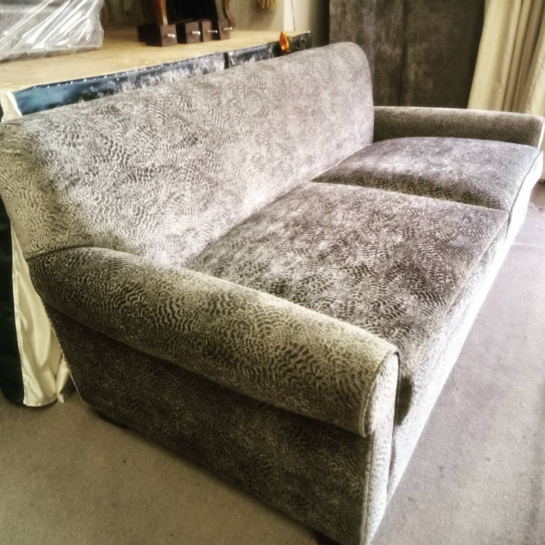 Two-seat-sofa-upholstery